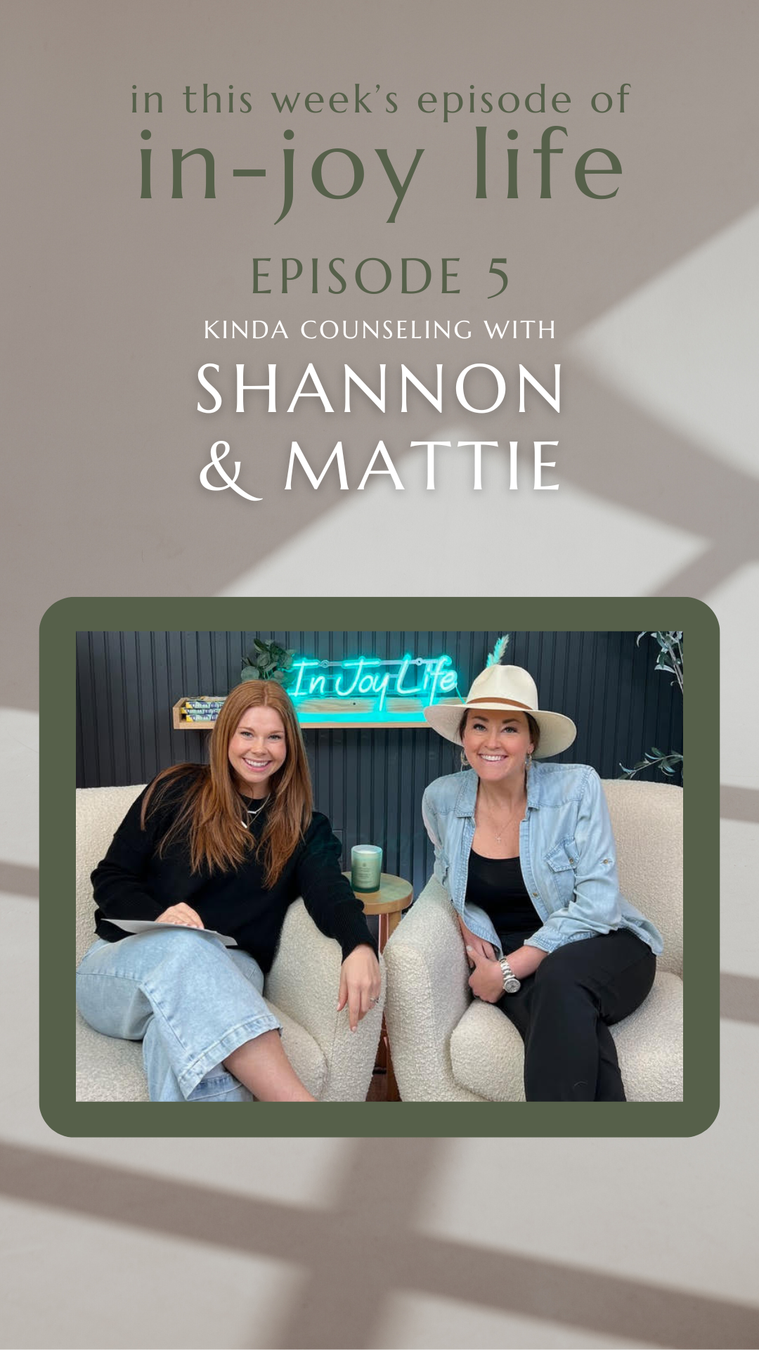 In Joy Life Podcast with Mattie Jackson Smith Cover Art